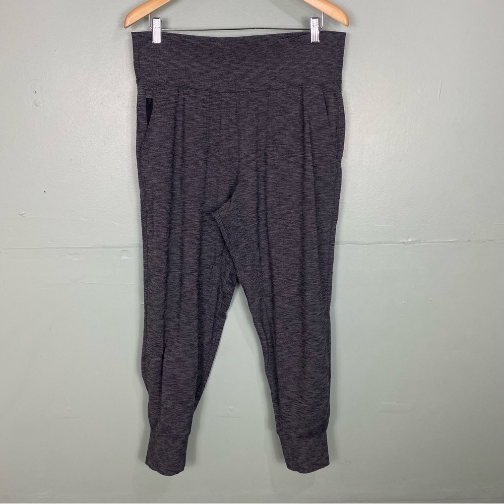 Athleta Venice Jogger Sz XL Pants Stretch Active Heather Gray